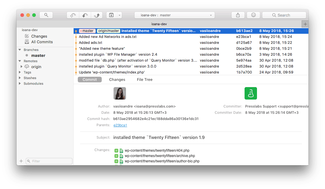 how to clone and push git on mac