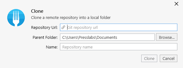 Cloning a repository